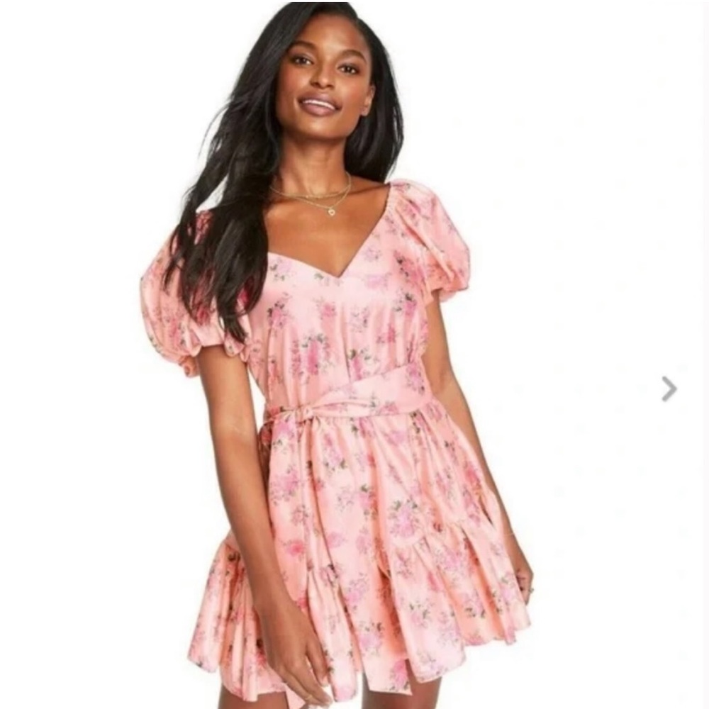 LSF x target pink floral dress